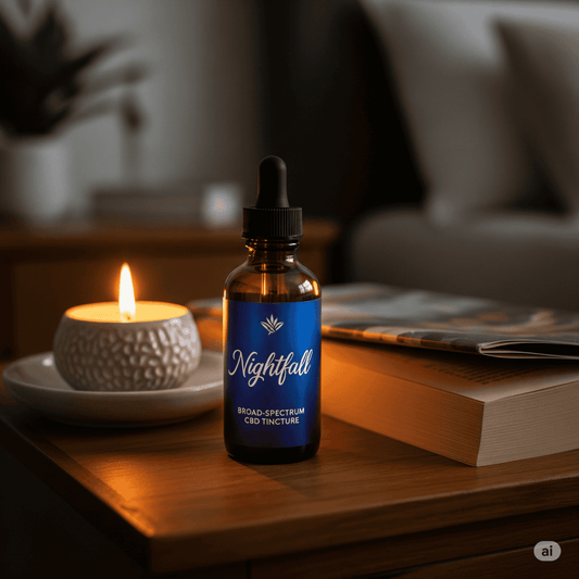 "Nightfall" Broad-Spectrum CBD Tincture for Sleep