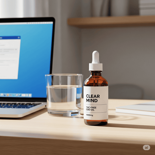 "Clear Mind" THC-Free CBD Oil